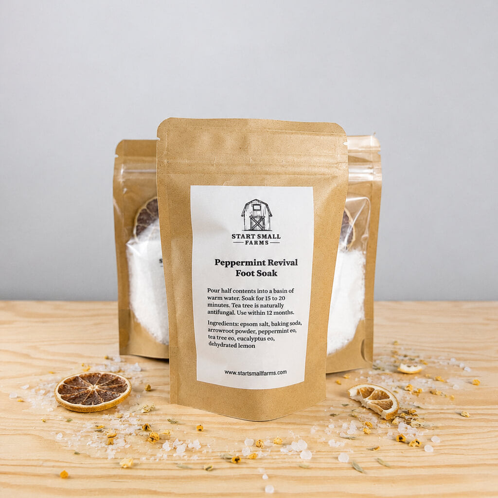 Peppermint Revival Foot Soak