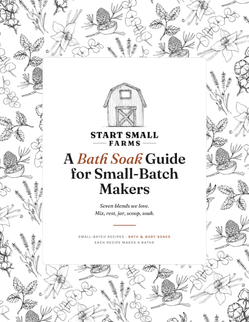 A Bath Soak Guide for Small-Batch Makers