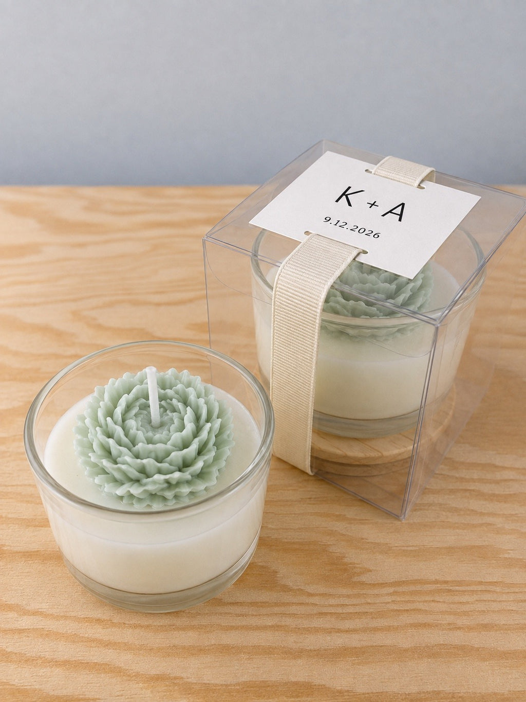 Custom Candle Favor