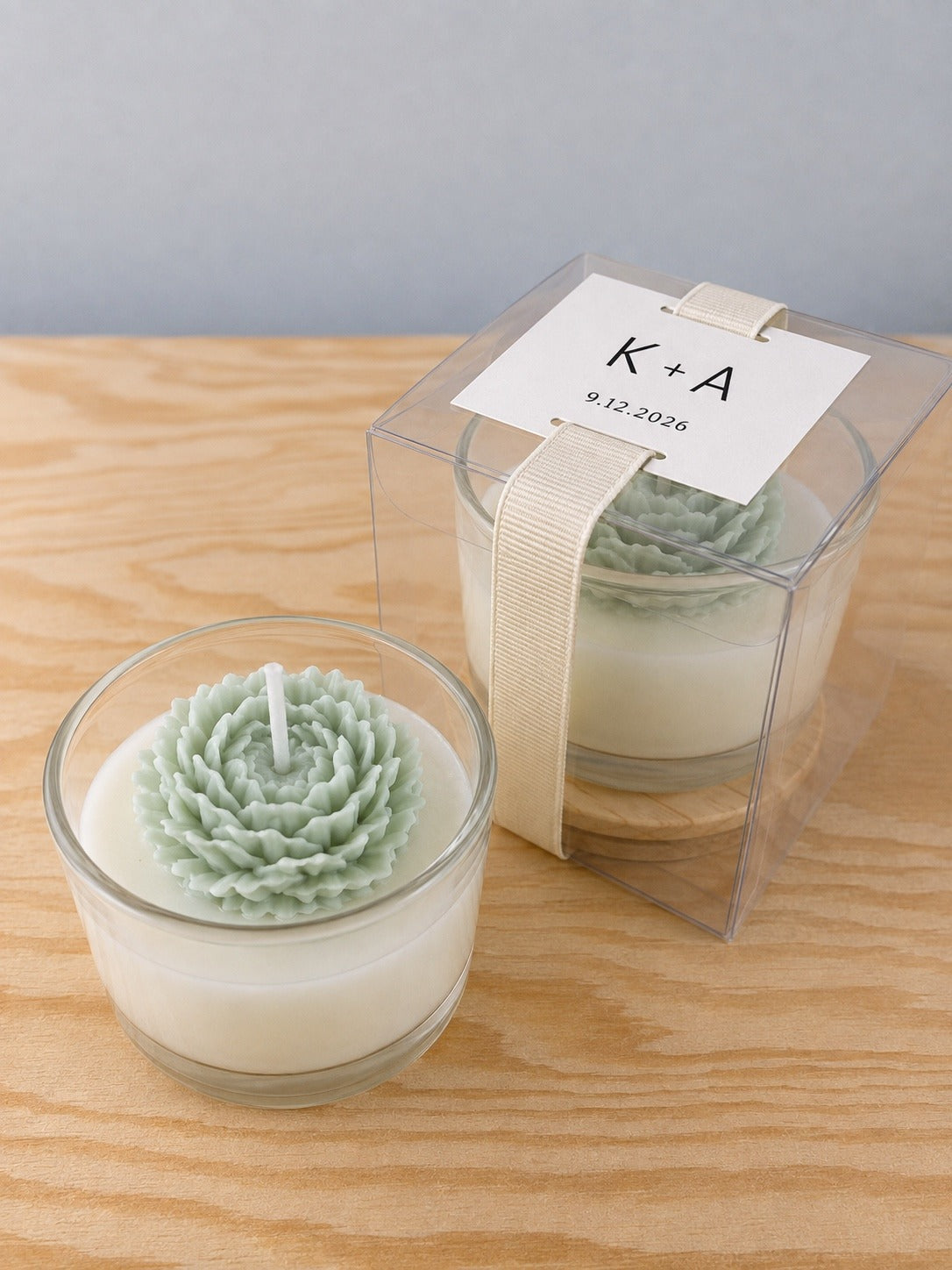 Custom Candle Favor