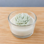 Custom Candle Favor, small peony