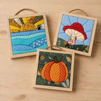 Kinusaiga Party Pack Kits, 5" × 5"